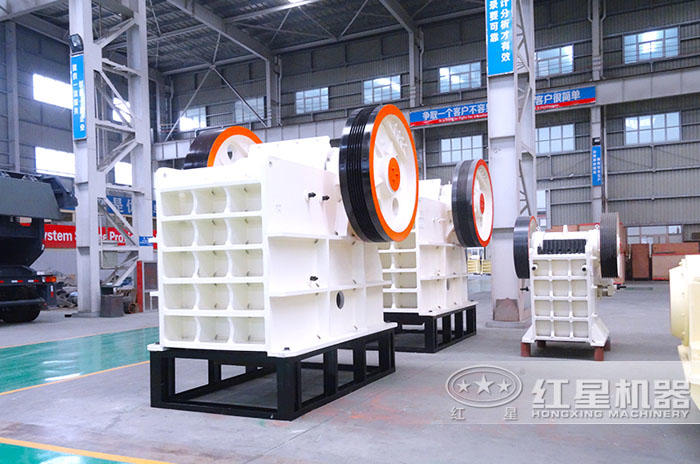 粗碎:鄂式破碎机 粗碎:鄂式破碎机