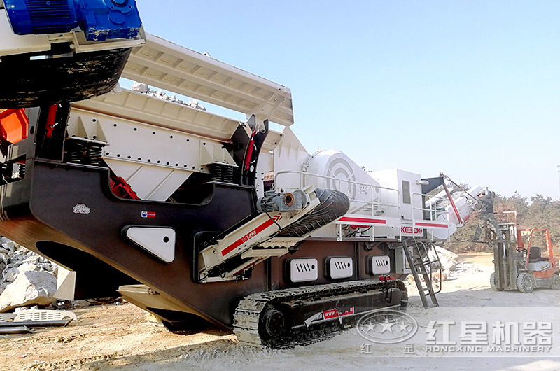 履带移动石头粉碎机 履带移动石头粉碎机