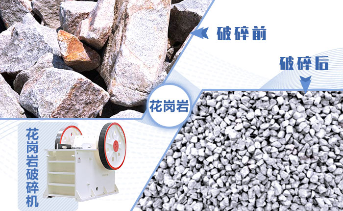 花岗岩破碎 花岗岩破碎