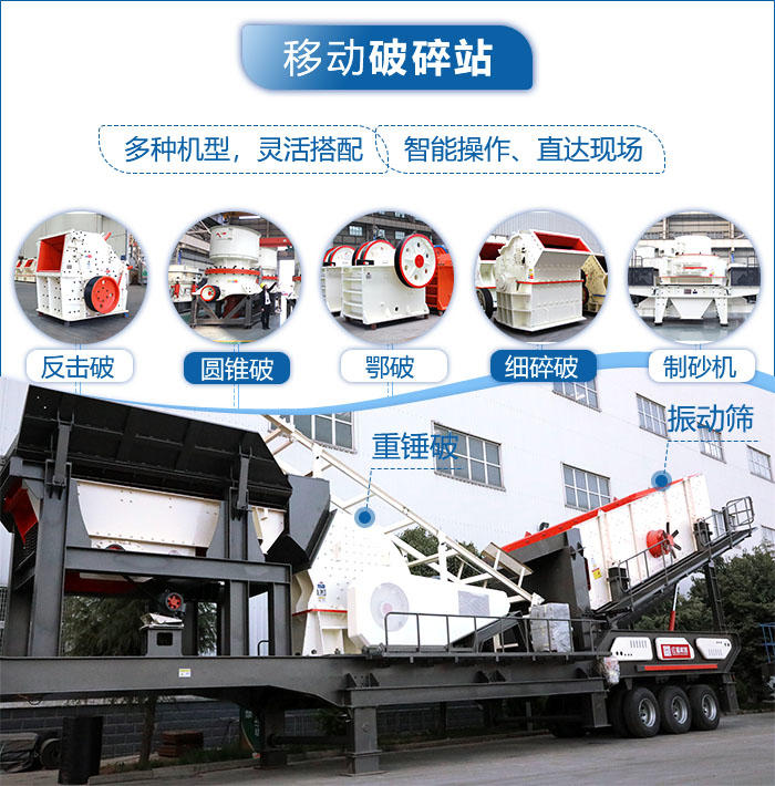 移动建筑垃圾处理设备多种搭配方式 移动建筑垃圾处理设备多种搭配方式