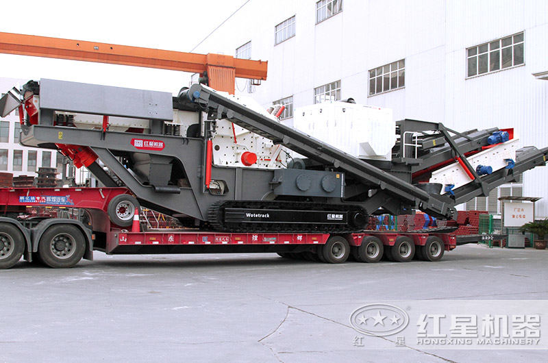 履带移动破石机 履带移动破石机