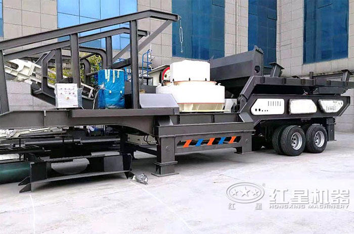 中小型石料制砂设备——移动式制砂机 中小型石料制砂设备——移动式制砂机