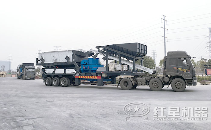 车载移动制砂机 车载移动制砂机