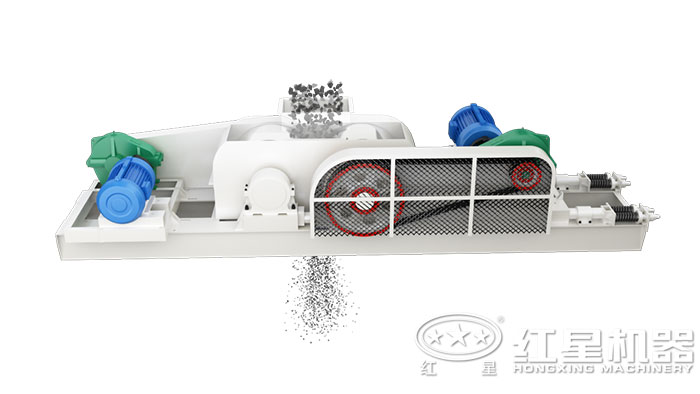 对辊式破碎机处理物料展示 对辊式破碎机处理物料展示