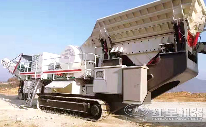 履带式移动破碎设备 履带式移动破碎设备